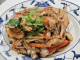 M8 Hühnerfleisch mit Chop-Suey (verschiedene Gemüsesorten 4) F) C)